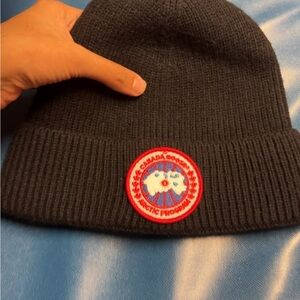 3x Canada Goose Black warm Beanie
